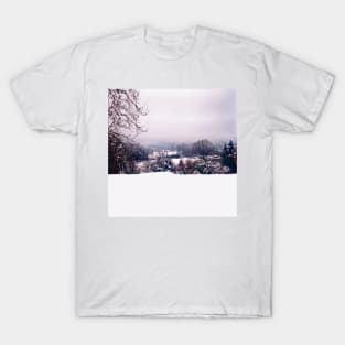 Snowy landscape photography T-Shirt